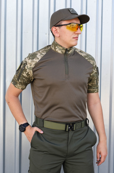 Рубашка тактическая UBACS FCTdesign Кор рукав кулпасс 54 Пиксель зсу