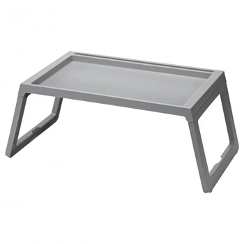 Столик-поднос IKEA KLIPSK серый 103.277.00