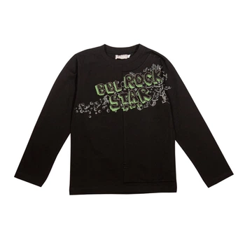 Футболка с длинным рукавом BOBOLI Kids (638052) Черный 6 Years-116 см
