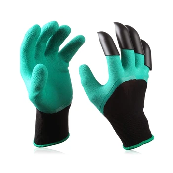 Садовые перчатки-грабли с когтями Garden Gloves