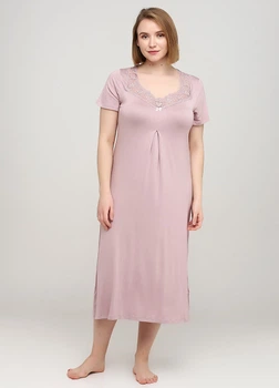 Нічна сорочка Cotpark 2XL пудра 13344-25
