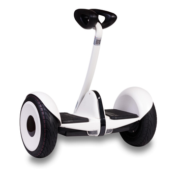 Гироскутер з ручкою Minirobot-54 Premium 10.5" Білий (6143844)