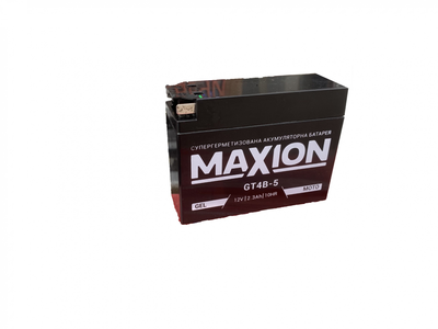 Мото аккумулятор MAXION GT4B - 5 12V 2.3Ah 30A (EN) GEL