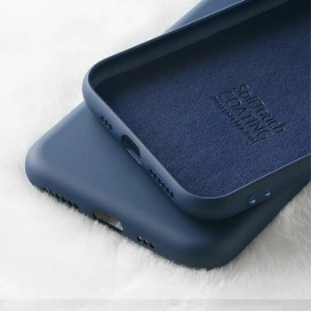 Защитный чехол X-LEVEL Delicate Silicone для iPhone 11 - Dark Blue