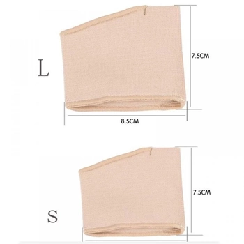 Тканевой бандаж с гелевыми подушками под плюсну размер 36-40 (S) Ubeauty 2 шт