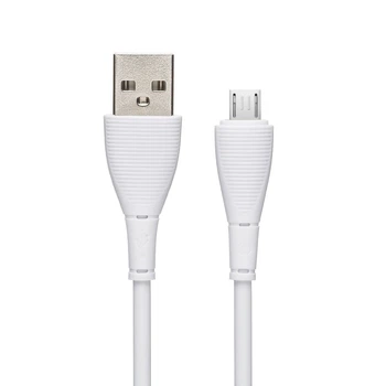 Прочный Кабель Micro Usb Для Быстрой Зарядки И Синхронизацию С Коннектором Micro USB white 3A 6980065165804