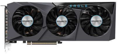 Відеокарта Gigabyte PCI-Ex GeForce RTX 3070 EAGLE OC 8G 8 GB GDDR6 (256 bit) (2 х HDMI, 2 x DisplayPort) LHR (GV-N3070EAGLE OC-8GD v2.0)