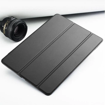 Чехол обложка BBM1 Leather для iPad 2017/2018 9,7" Чёрный