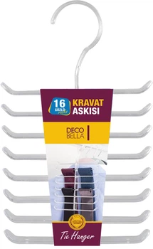 Вішалка для краваток Omak Plastik Deco Bella 1.9x17x27.7 см Пластик (8694816508137)