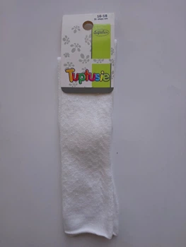 Гольфи дитячі однотонні ажурні Tuptusie SYNTEX (білі). р. 25-28 (16-18 см)