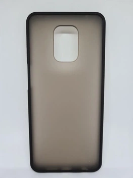 Чехол Fashion Case Sport Matt для Xiaomi Redmi Note 9 Pro Черный