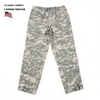 Штаны US US combat uniform ACU Камуфляж M