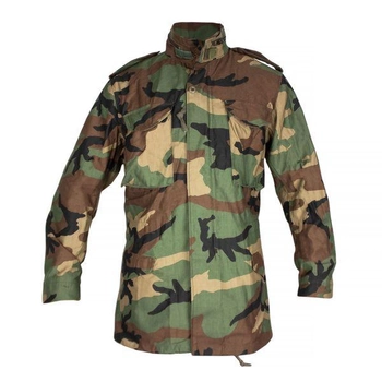 Куртка US М65 Сamouflage Pattern Woodland Коричнево-зеленый камуфляж S