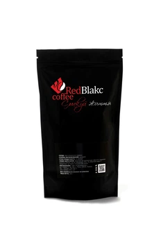 Арабіка Колумбія без кофеїну кава мелена RedBlakcCoffee 100 г