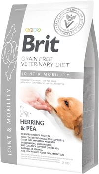 Сухий корм для дорослих Brit VetDiets для суглобів з оселедцем, лососем, горохом і гречкою