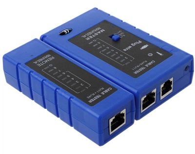 Кабельный тестер Merlion NSHL916DC-AL RJ-45 RJ11 проверка сетевых кабелей