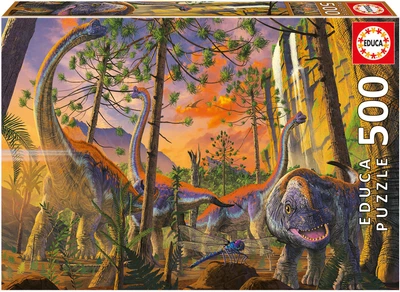 Puzzle edukacyjne Dinozaury. Vincent High 500 sztuk (90016)