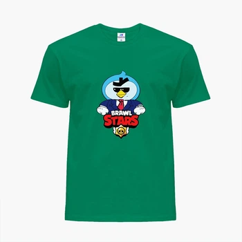 Футболка дитяча Бравл Старс Містер Пі (Brawl Stars Mr. P) (25186-1022) 158-164 см Бавовна Зелений