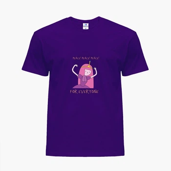 Детская футболка Время приключений Принцесса пупырка (Adventure Time Lumpy Space Princess) (25186-1576) 88-104 см Хлопок Фиолетовый