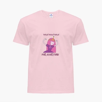 Детская футболка Время приключений Принцесса пупырка (Adventure Time Lumpy Space Princess) (25186-1576) 88-104 см Хлопок Розовый