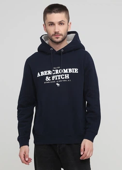 Толстовка Abercrombie & Fitch AF8332M S Темно-синій