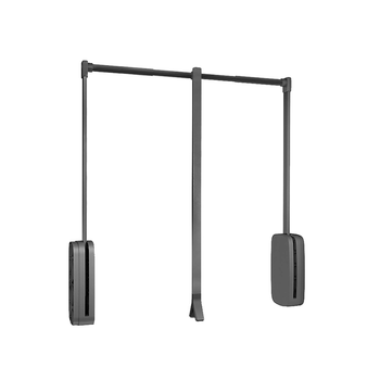 Гардеробный лифт Emuca Sling 12 кг 600-830мм титан (7030152)