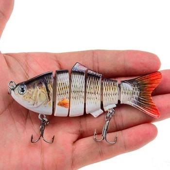 Приманка Плотва 6 сегментів Anex Swimbait Lure