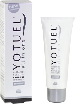 Pasta do zębów Yotuel All In One Snowmint Whitening wybielająca 75 ml (8426181973353)