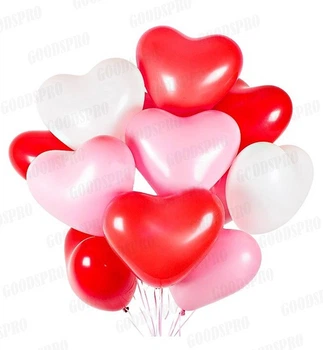 Повітряні кулі "Set love", розмір - 25 см, набір - 12 шт., виробник Італія