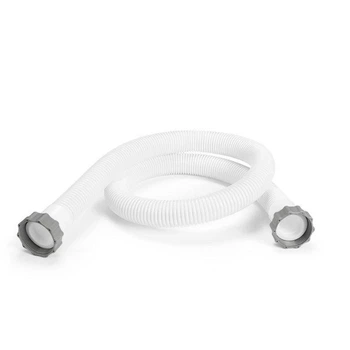 Гофрированный шланг с гайками Intex 29060 (стандарт 38мм). Длина 1.5 м, диаметр 38 мм, резьба 50 мм