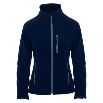 Куртка софтшелл Roly Antartida woman 2XL Темно-синяя