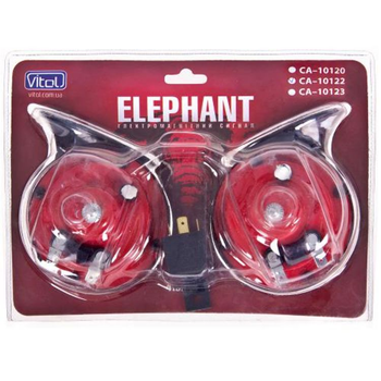 Клаксон звуковой сигнал автомобильный Elephant CA-10122