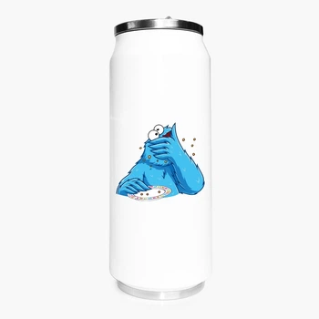 Термобанка Куки монстр (Cookie monster) 500 мл (31091-1991) термокружка термос из нержавеющей стали с трубочкой