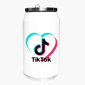Термобанка ТикТок (TikTok) 350 мл (31091-1941) термокружка термос из нержавеющей стали с трубочкой