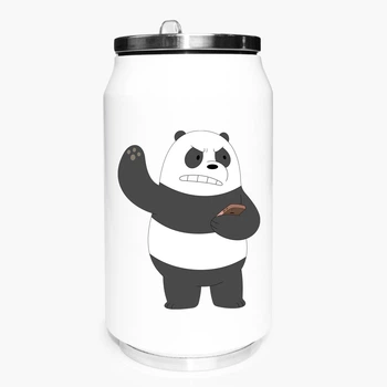 Термобанка Вся правда о медведях (We Bare bears) 350 мл (31091-1776) термокружка термос из нержавеющей стали с трубочкой