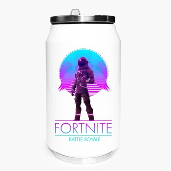Термобанка Фортнайт (Fortnite) 350 мл (31091-1193) термокружка термос из нержавеющей стали с трубочкой