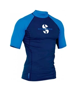 Футболка Scubapro Rash Guard Man синяя Синий M