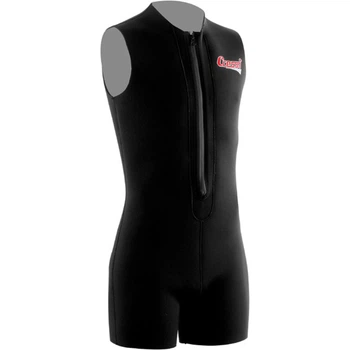 Майка Cressi Sub Shorty Vest с молнией 3 мм Черный M