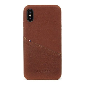 Кожаный чехол Decoded Back Cover для iPhone X Brown (D7IPOXBC3CBN)