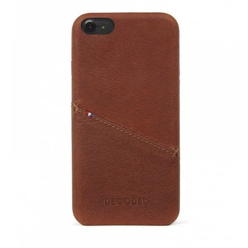Кожаный чехол Decoded Back Cover для iPhone SE 2020/8/7/6s/6 Brown (D6IPO7BC3CBN)