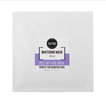 Альгінатна маска ALESSO Whitening Mask Rice з Рисом освітлююча для всіх типів шкіри 25 г