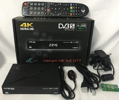 Спутниковый 4К ресивер uClan Ustym 4K S2 OTT