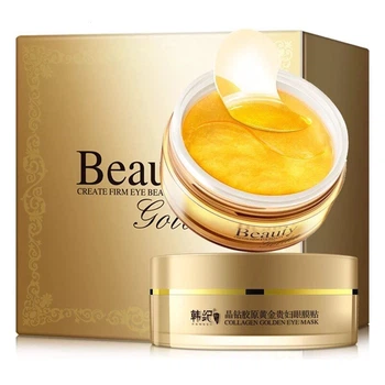 Гідрогелеві патчі під очі Beauty Golden Hankey з золотом і вітамінним комплексом (60 шт)