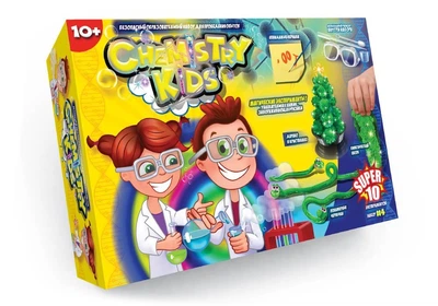 Набор для опытов Danko toys Супер 10 экспериментов по химии и физике Chemistry Kids (10 опытов) -№4