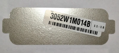 Слюда мікрохвильової печі LG 3052W1M014B