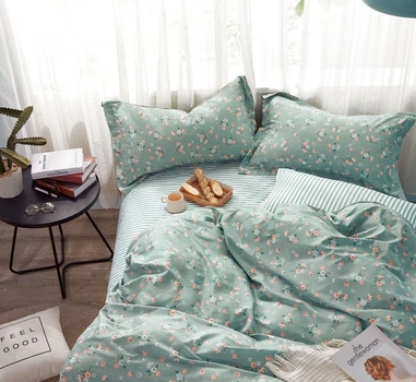 Комплект постельного белья Ecotton Полуторный 147х210 см Сатин 146 (ROZ6400063327)