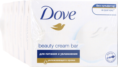 Упаковка крем-мыла Dove Красота и уход 90 г х 6 шт (8720633011700/8720633015784)