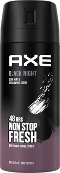 Дезодорант-спрей для мужчин AXE Блэк Найт 150 мл (8690637879203)