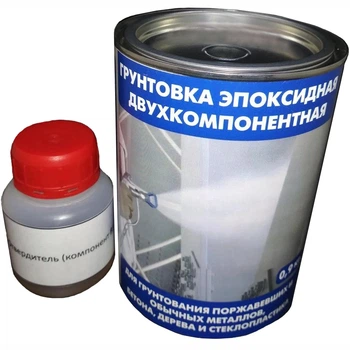 Епоксидна Грунтовка Сорбихим ЕП-0199 двокомпонентна 0.9 кг Сірий