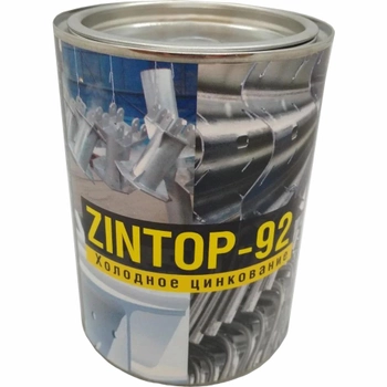 Краска Сорбихим ZINTOP-92 жидкий цинк 1 кг Серый